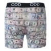 Odd Sox Men's Funny Underwear Boxer Briefs Cash Money Bills Graphic Print