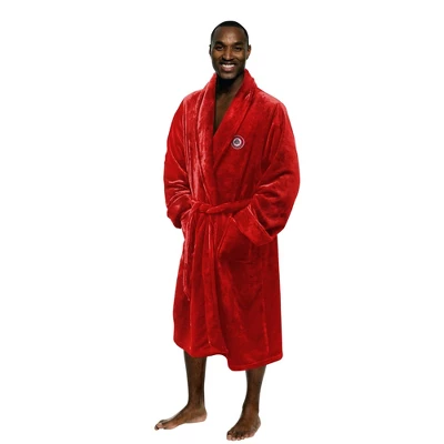 NCAA Ohio State Buckeyes Official Licensed Bathrobe By Sweet Home Collection - Image 3