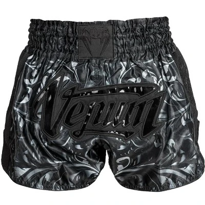 Venum Absolute 2.0 Muay Thai Shorts - Black/Black - Image 3