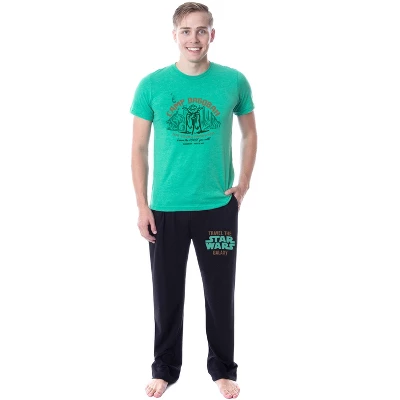 Star Wars Mens' Travel Tourist Ad Sleep Pajama Set - Image 6