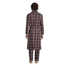 Lands' End Men's Flannel Robe