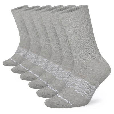 Men's Moisture Control Athletic Crew Socks 6 Pack - Mio Marino - Image 8