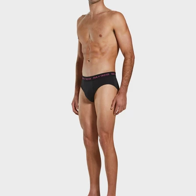 Pair Of Thieves Men's 3pk Super Fit Briefs - Solid Black - Image 3