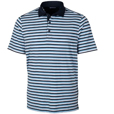 Cutter & Buck Mens Forge Polo Multi Stripe Shirt - Image 4