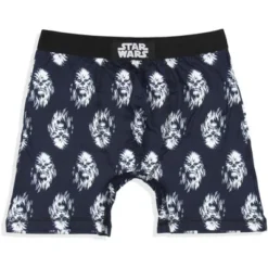 Star Wars Mens' 2 Pack Chewbacca Boxers Underwear Boxer Briefs Black