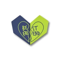 Happy Socks Adult 2pk Bestie Socks Gift Set - Small/Medium