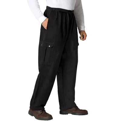 KingSize Men's Big & Tall Thermal Waffle-Lined Cargo Pants - Image 6