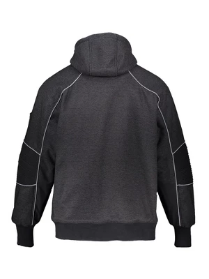 RefrigiWear Men's Extreme Hybrid Pullover Sweatshirt Reflective Insulated Hoodie