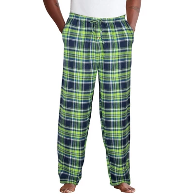 KingSize Men's Big & Tall Flannel Plaid Pajama Pants Pajama Bottoms - Image 10