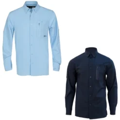 Fintech Deep Sea Woven Long Sleeve Shirt