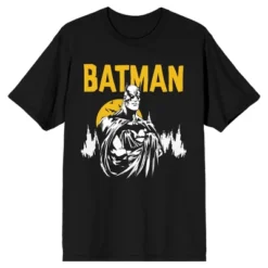 Batman Gotham City Men's Short Sleeve Shirt & Sleep Shorts Set