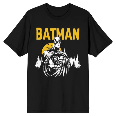 Batman Gotham City Men's Short Sleeve Shirt & Sleep Shorts Set