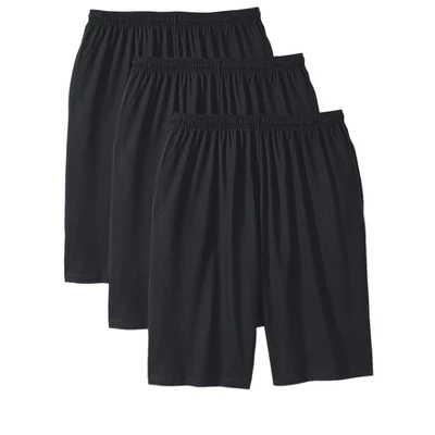 KingSize Men's Big & Tall Lightweight Extra Long Jersey Shorts - Image 6