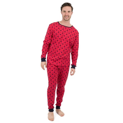 Leveret Mens Two Piece Cotton Pajamas - Image 8