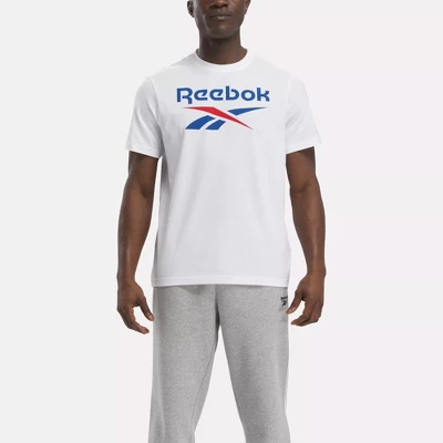 Reebok Identity Big Stacked Logo T-Shirt - Image 8