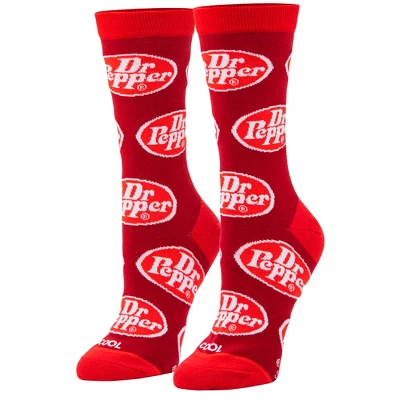 Cool Socks, Dr. Pepper Fun Retro Print Novelty Gift Socks For Men & Women Sizes - Image 5