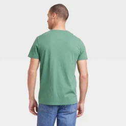 Men's Regular Fit Jeep Short Sleeve T-Shirt - Goodfellow & Co™ Green
