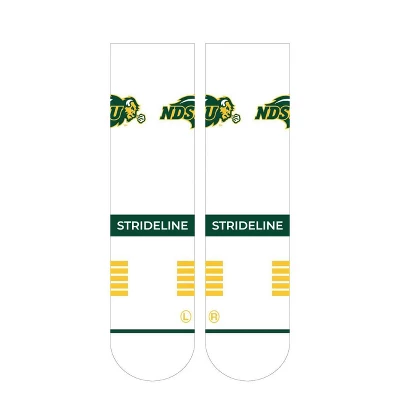NCAA North Dakota State Bison Premium Knit Crew Socks - White
