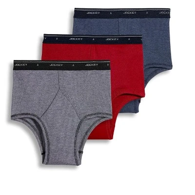 Jockey Mens Classic Brief 3 Pack Underwear Briefs 100% Cotton - Image 5