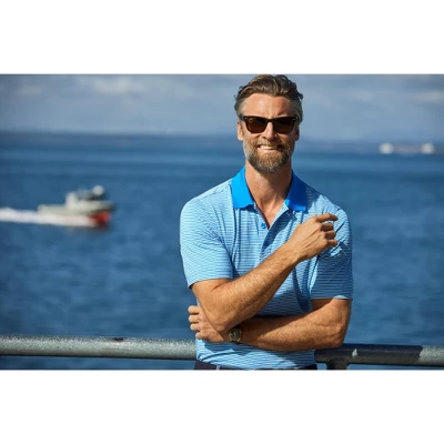 Cutter & Buck Forge Polo Tonal Stripe Tailored Fit Shirt